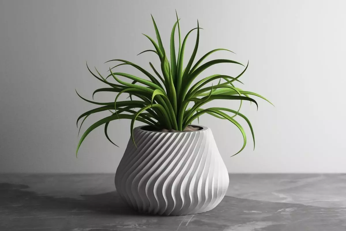 vase pot planter 3d print c01 3D print model