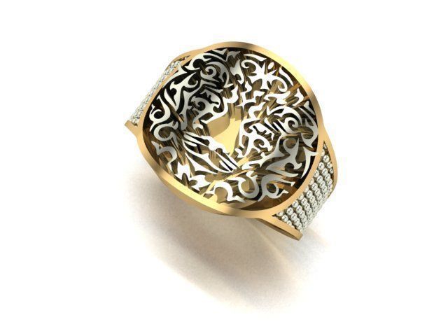 sintered man ring 3D print model