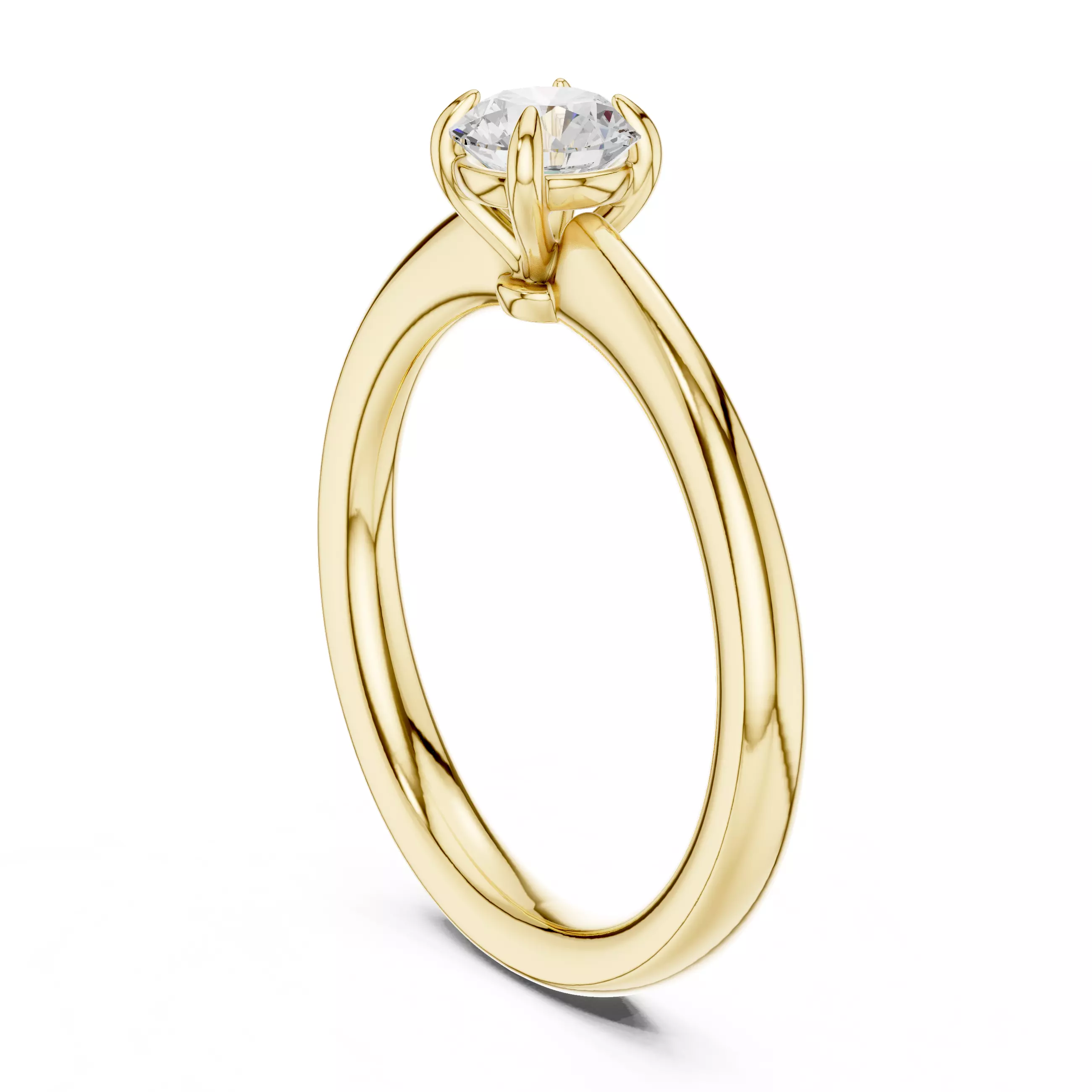 Mono Solitaire Ring 3dm stl renders animation videos details 3D print model_10