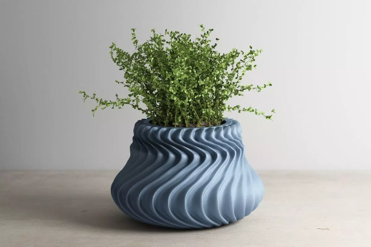 vase pot planter 3d print c01 3D print model