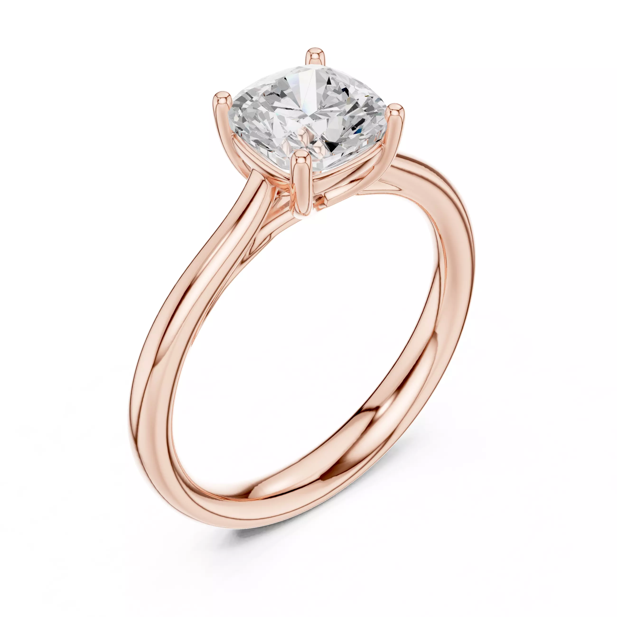 Mono mSolitaire Ring 3dm stl renders animation videos details 3D print model_4