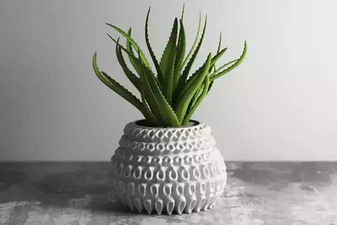 vase pot planter 3d print c03 
