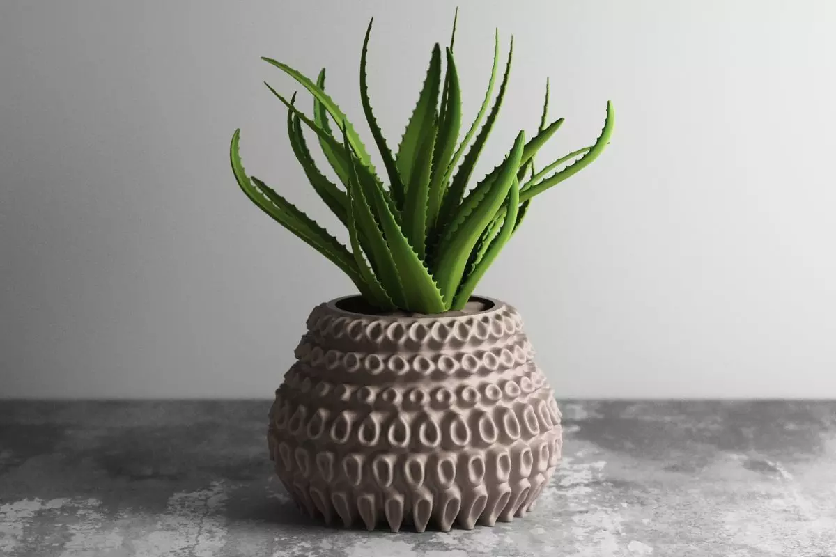 vase pot planter 3d print c03  3D print model_2
