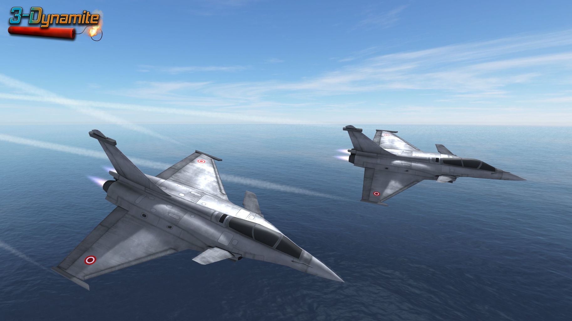 Mobile Low Poly Dassault Rafale Low-poly 3D model_11