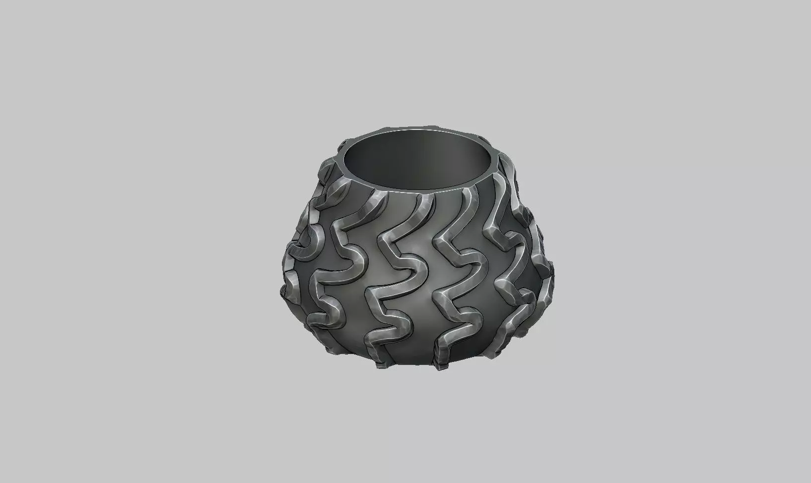 vase pot planter 3d print c05  3D print model_2