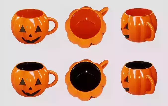 Halloween cup Pumpkin