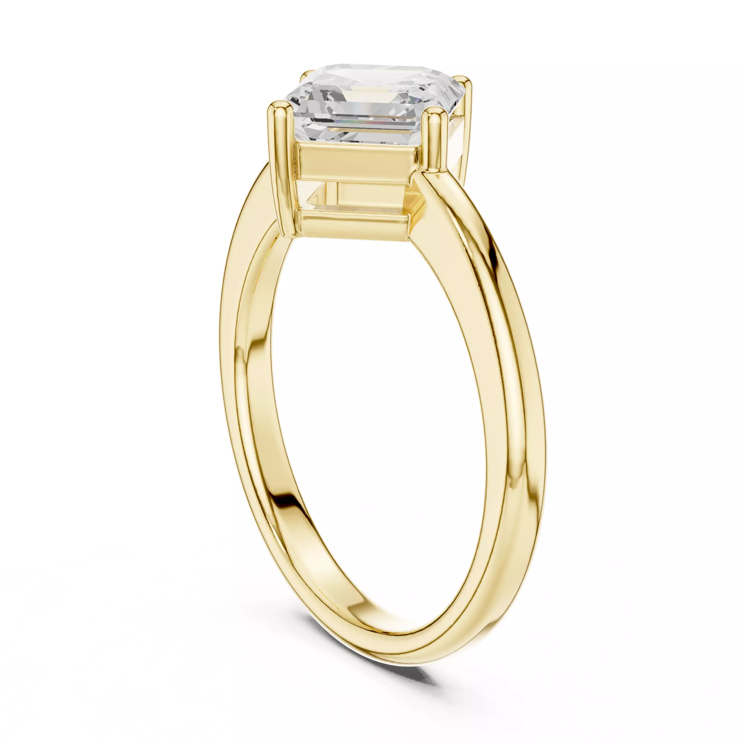 Solitaire Ring 3dm stl renders animation videos details 3D print model_10