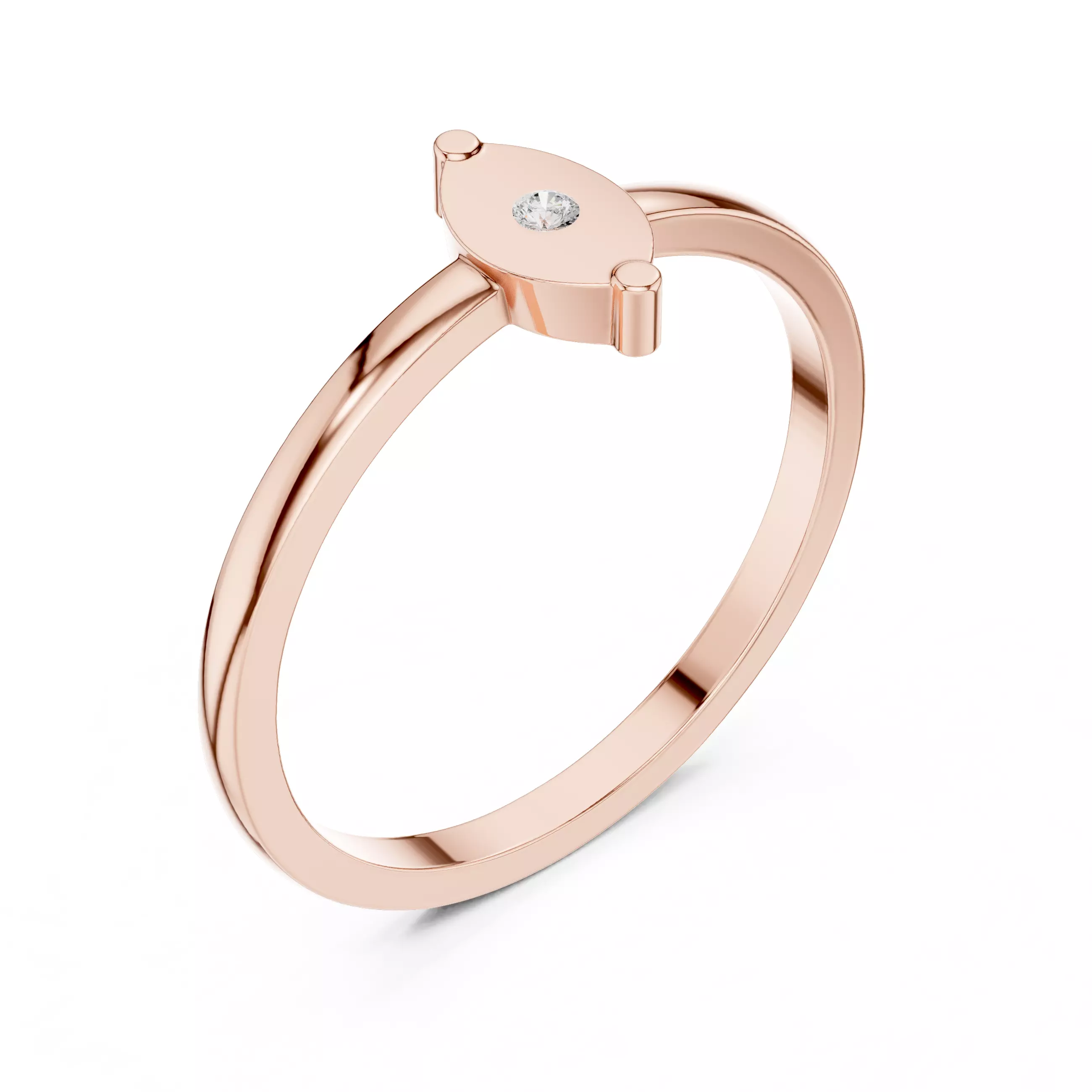 Delicate Ring 3dm stl renders animation videos details  3D print model_4