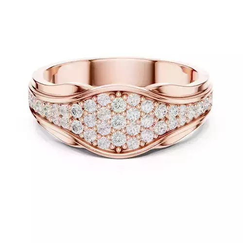 Diamond Band Ring 3dm stl renders animation videos