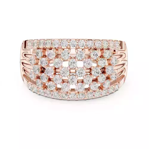 Star Clusters Diamond Band Ring 3dm stl renders animation