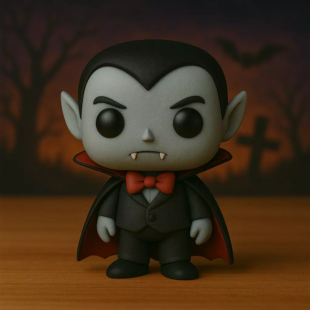 Decoracion Halloween POP Vampiro 3D print model