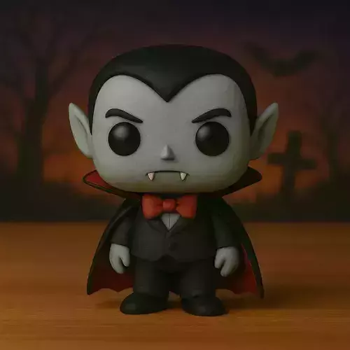 Decoracion Halloween POP Vampiro 3D print model