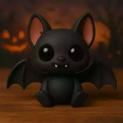 Decoracion Halloween POP Murcielago 3D print model