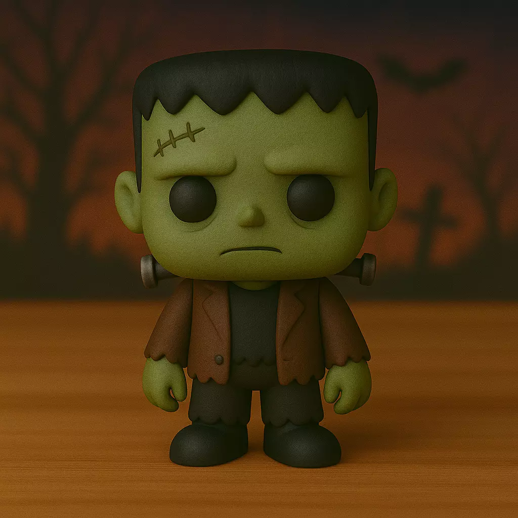 Decoracion Halloween POP Frankestein 3D print model_0