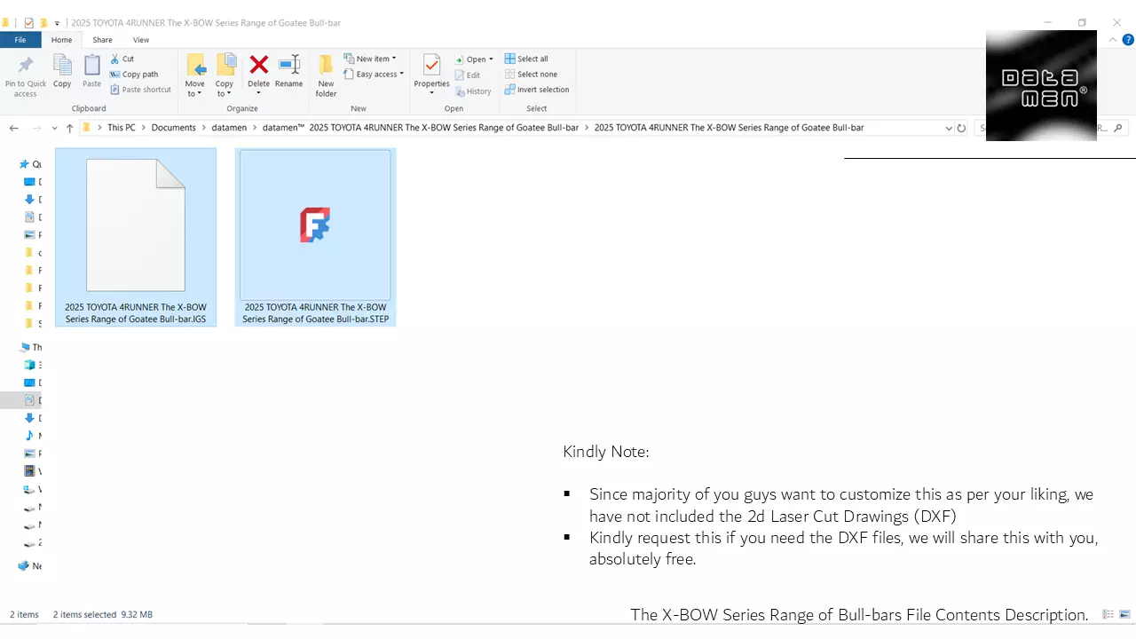 2025 TOYOTA 4RUNNER Front Winch Bumper Bullbar 3D Model 3D model_29