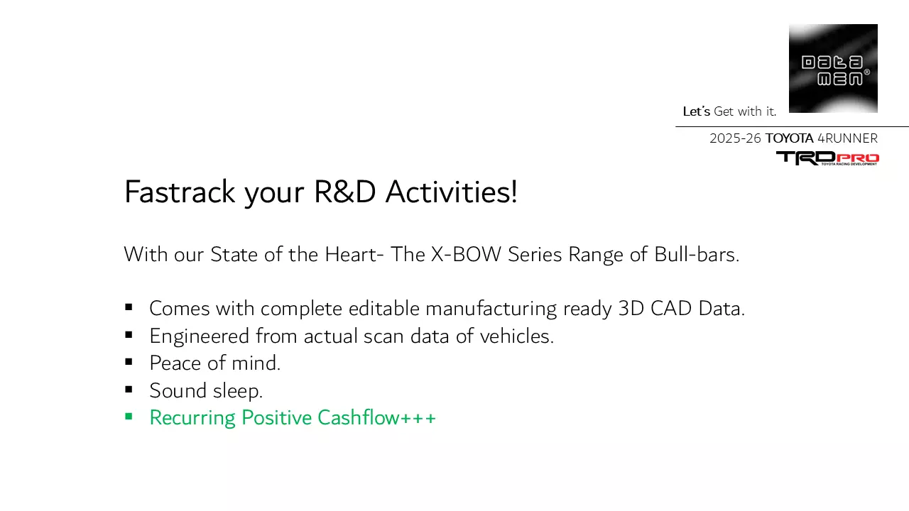 2025 TOYOTA 4RUNNER Front Winch Bumper Bullbar 3D Model 3D model_3