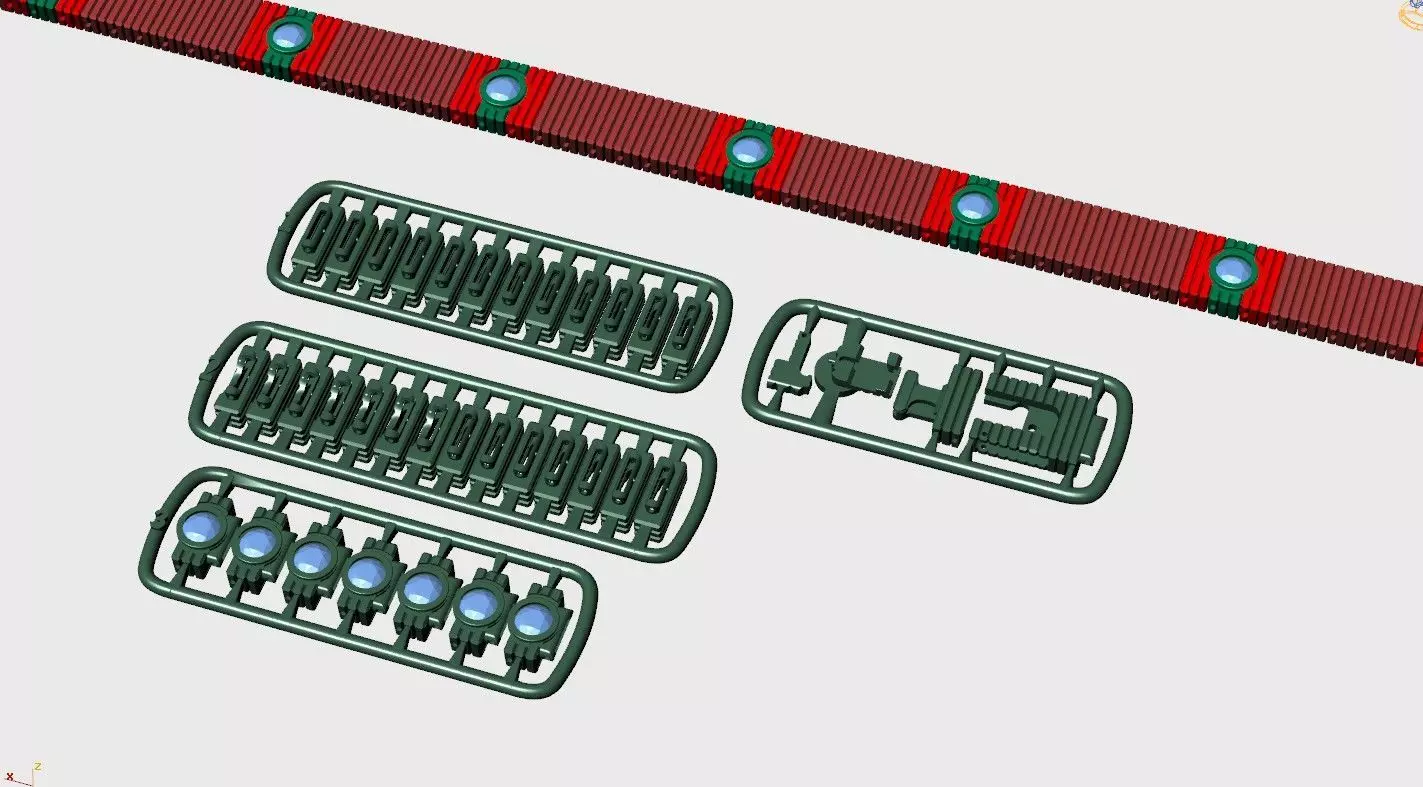 Flexible Love Unlimited Bracelet with Stone 3D print model_3