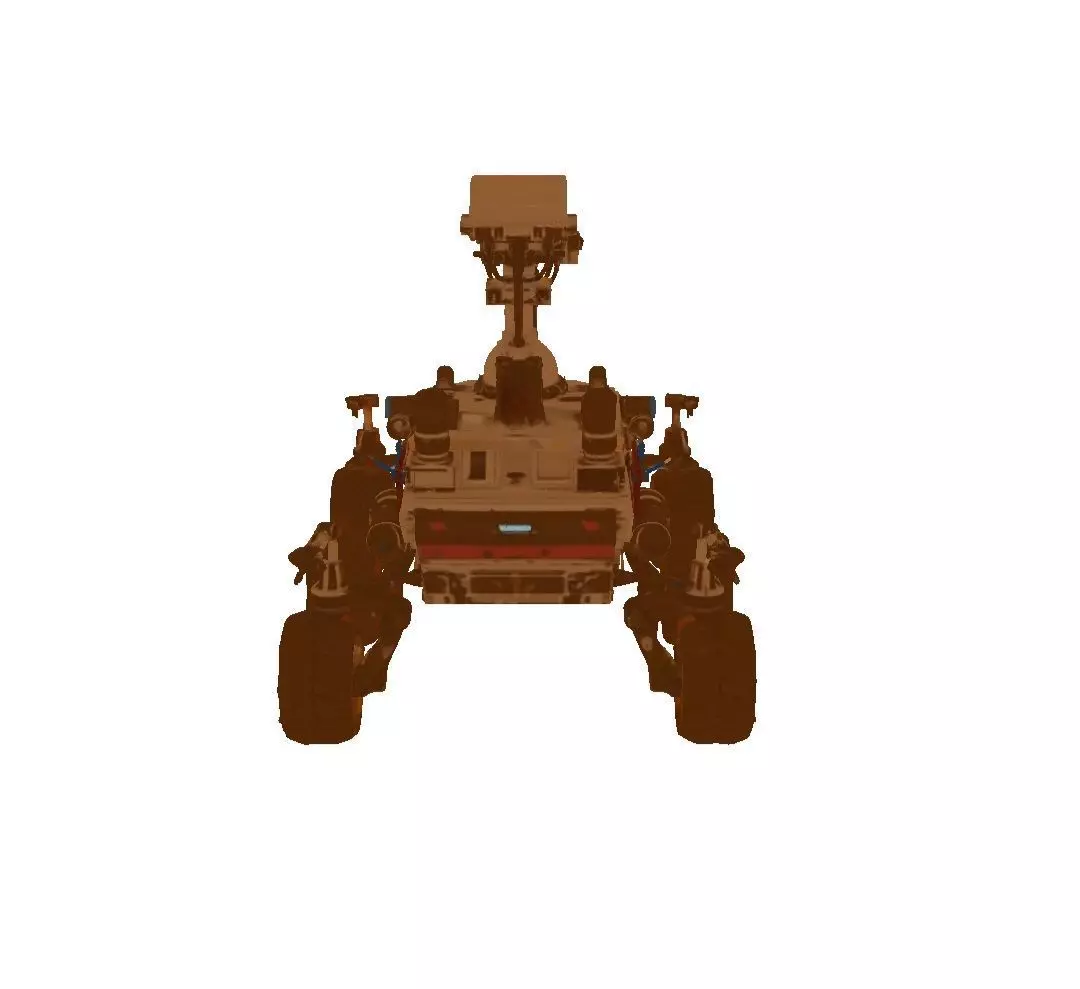 Mars rover 3D print model_4