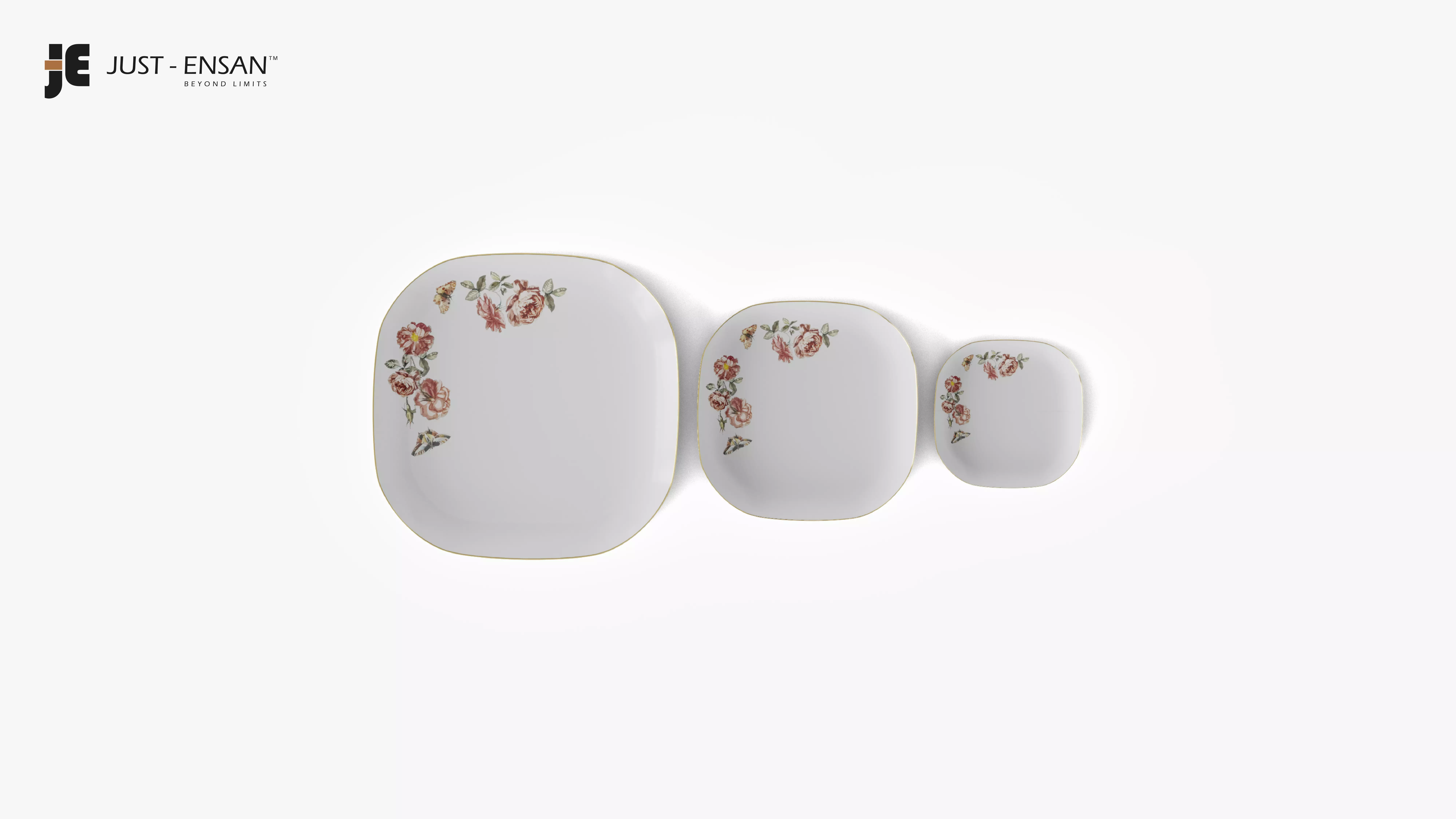 Porcelain Dinner Set 3D print model_7