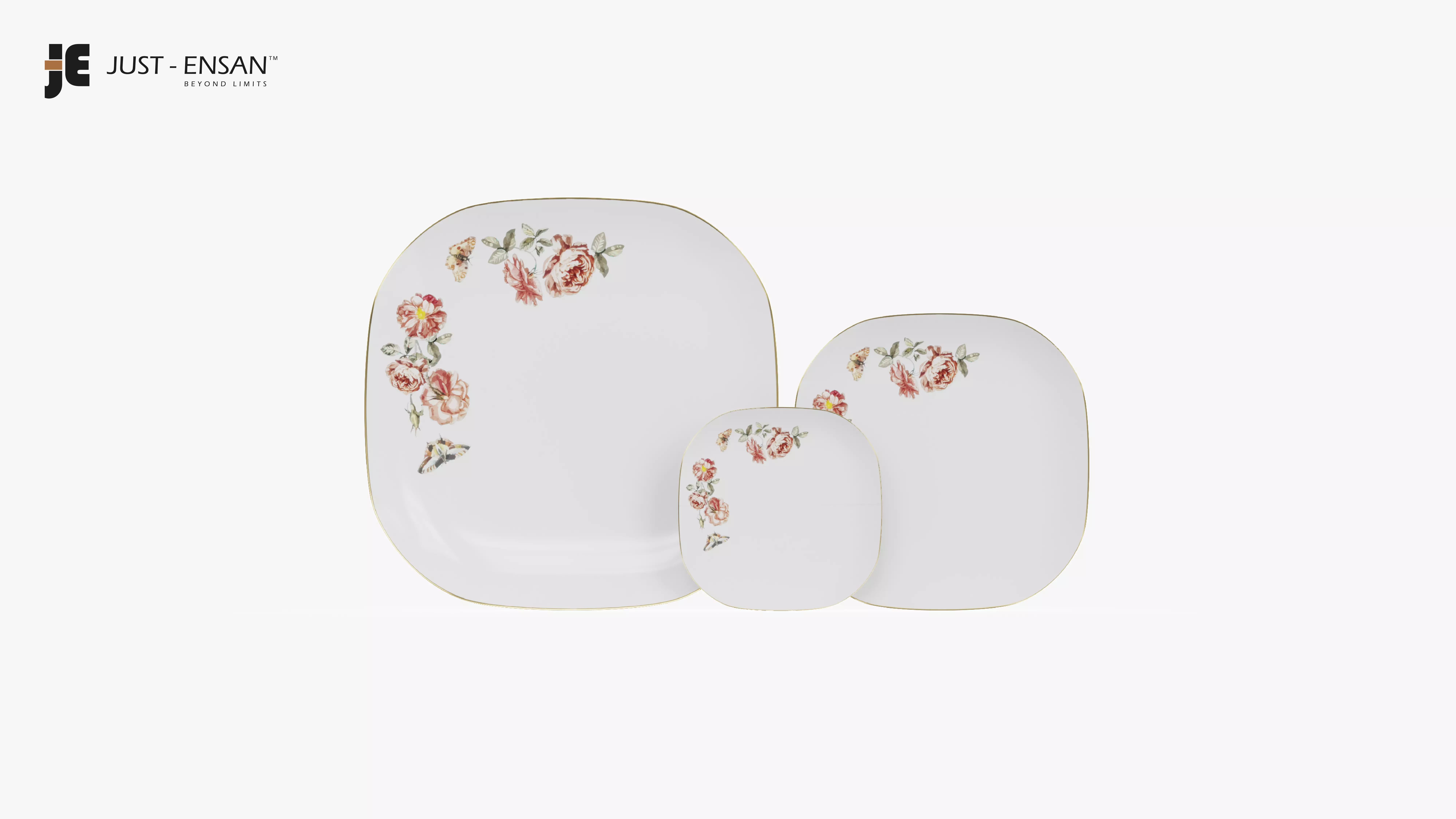 Porcelain Dinner Set 3D print model_4