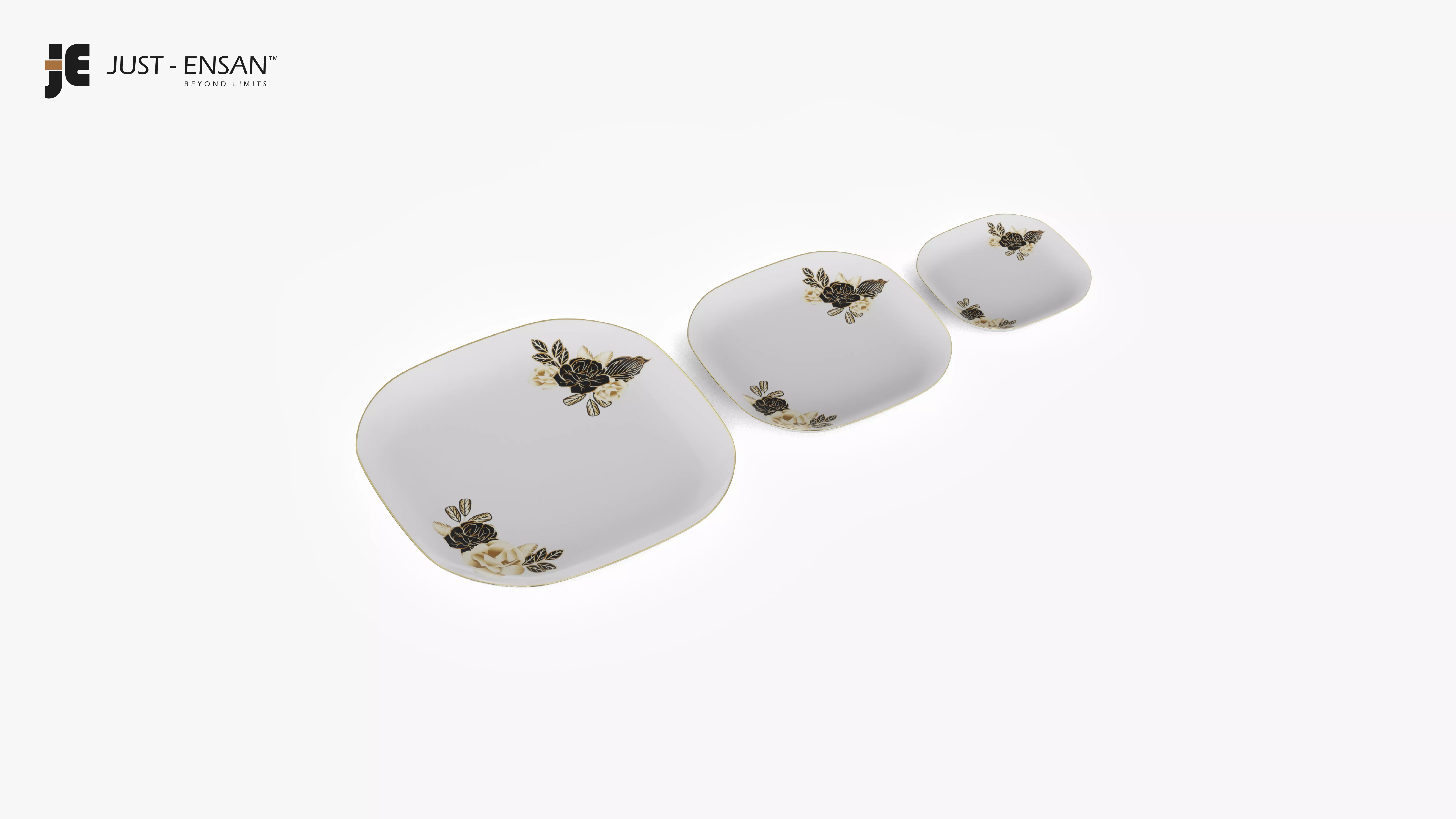 Porcelain Dinner Set 3D print model_8