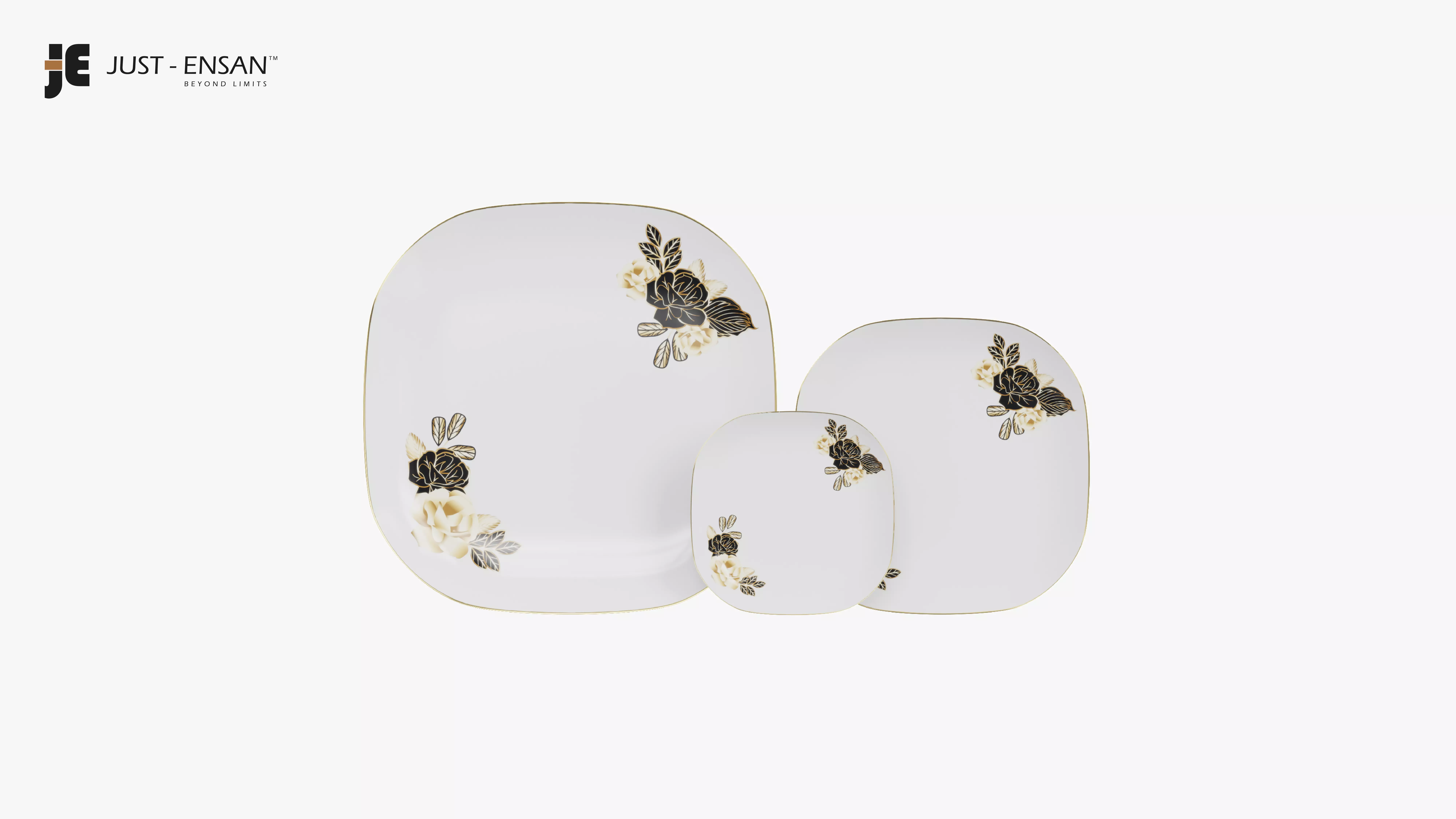 Porcelain Dinner Set 3D print model_5