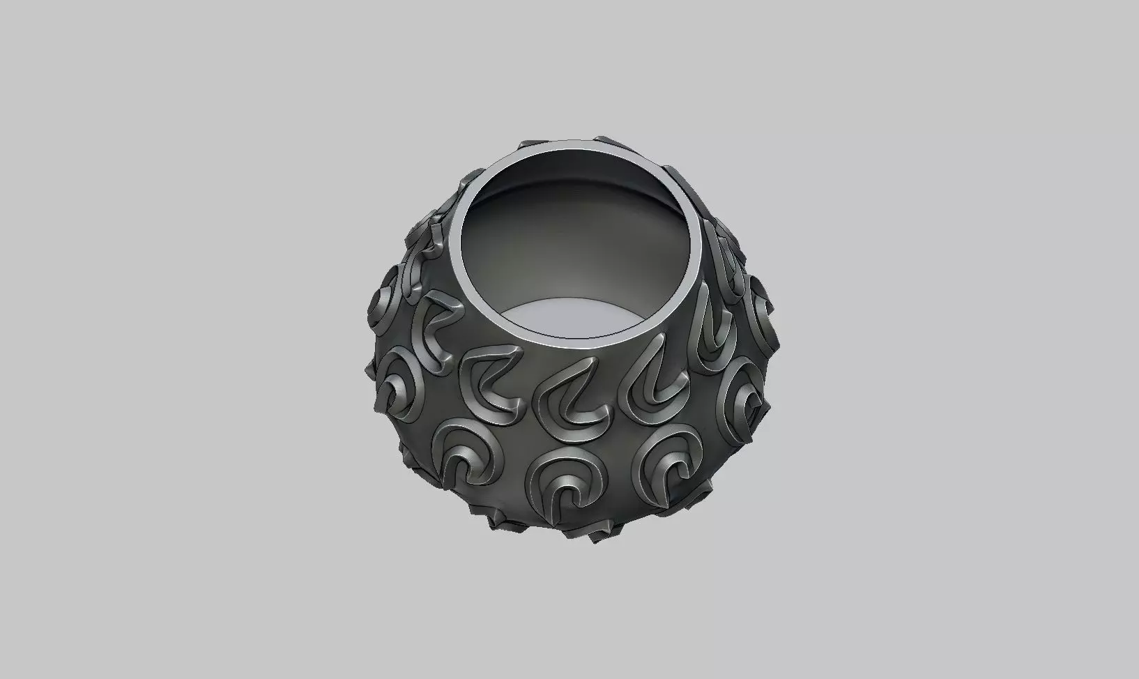 vase pot planter 3d print c06 3D print model_6