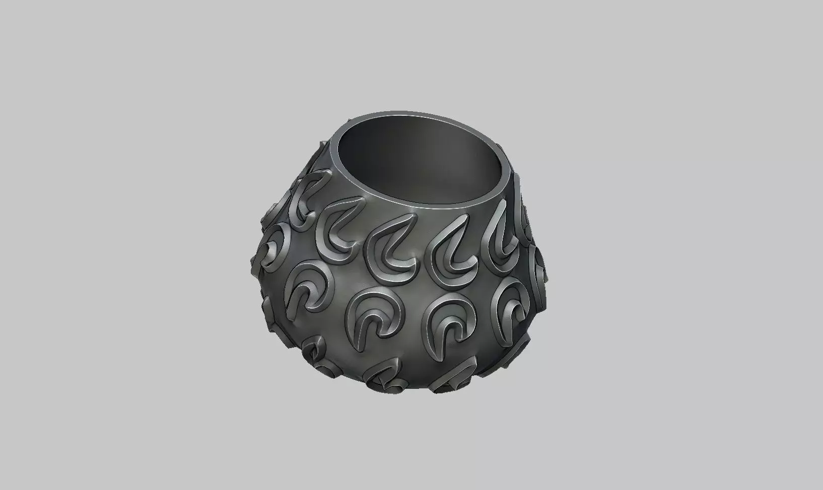 vase pot planter 3d print c06 3D print model_5