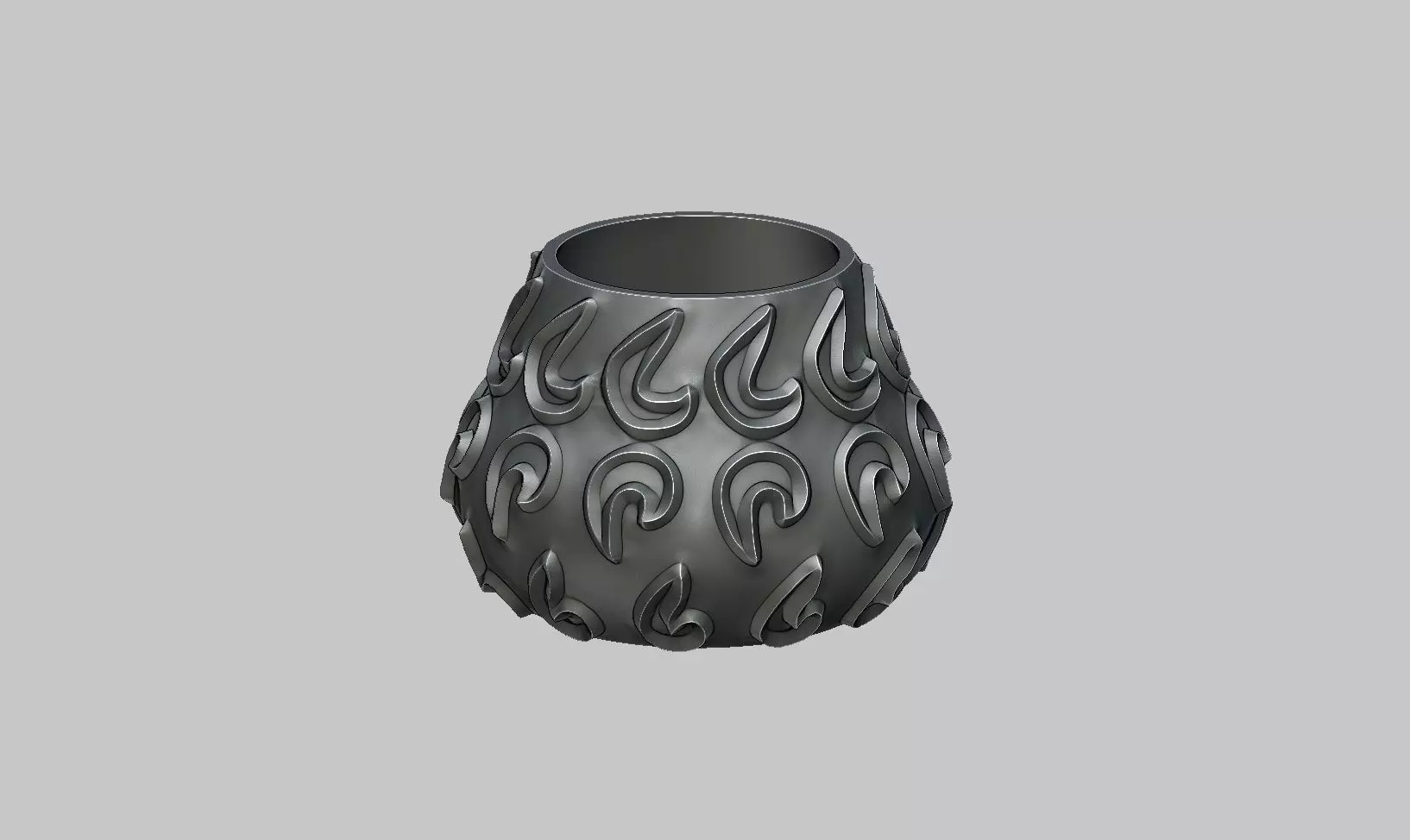 vase pot planter 3d print c06 3D print model_2