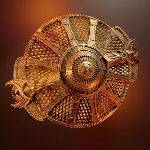 Kratos Shield  God of War STL for 3D Printing