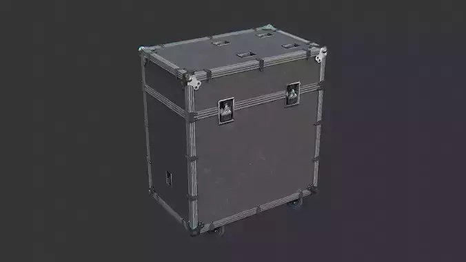 Flight Case with Aluminum Frame and Panels