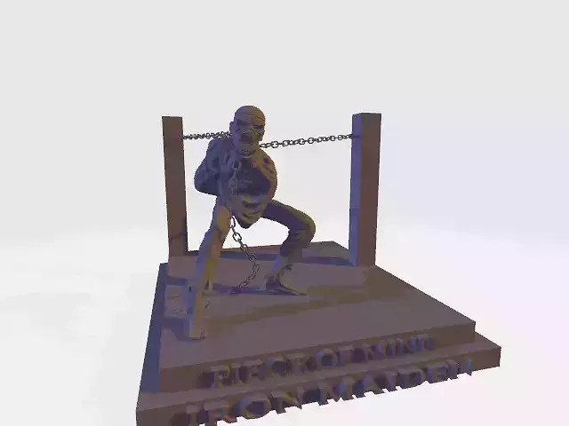 IRON MAIDEN SOMEWHERE IN TIME EDDIE ZOMBIE 