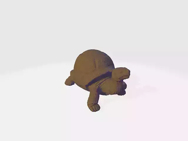 TORTOISE MODEL 3D SCAN