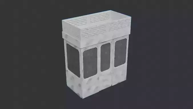 Urban Guard Booth with Glass Panels