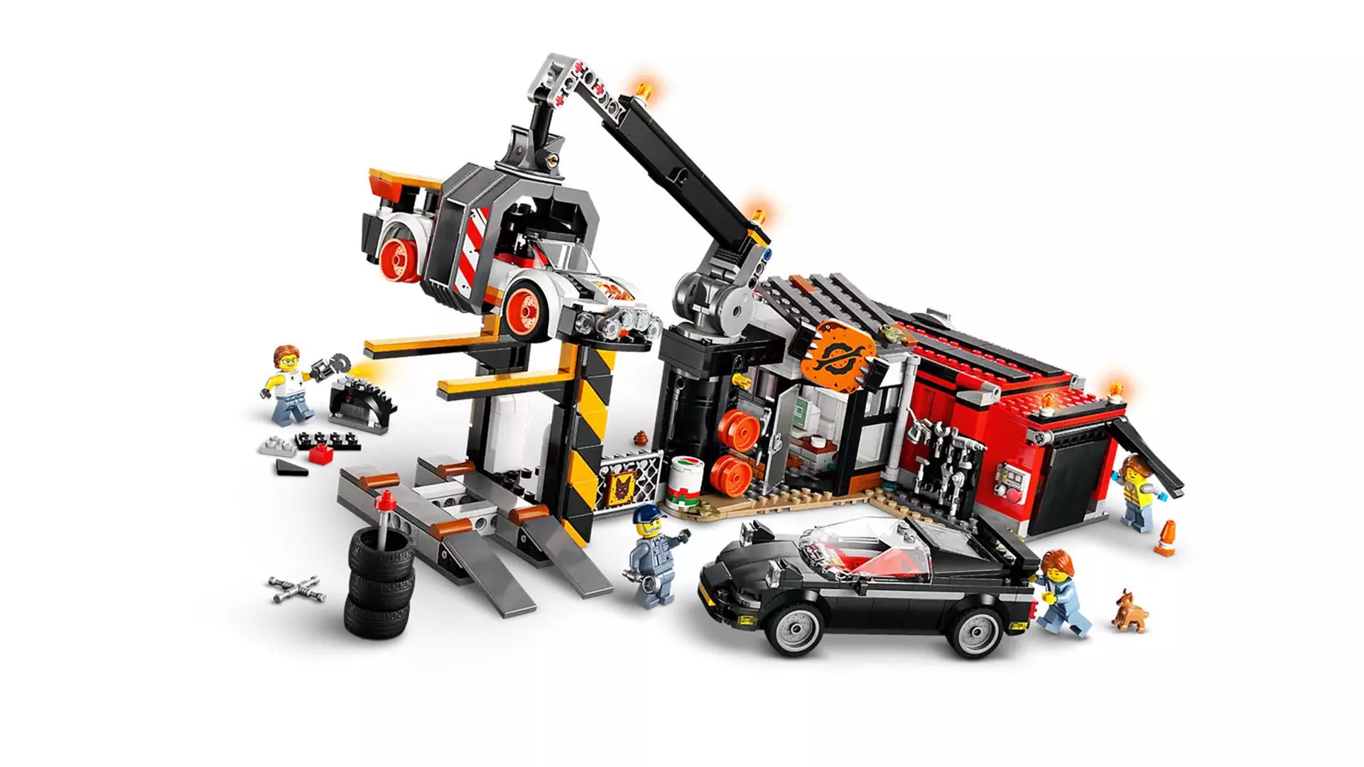 TwindBricks3D - 60472 Scrapyard with Cars 3D print model