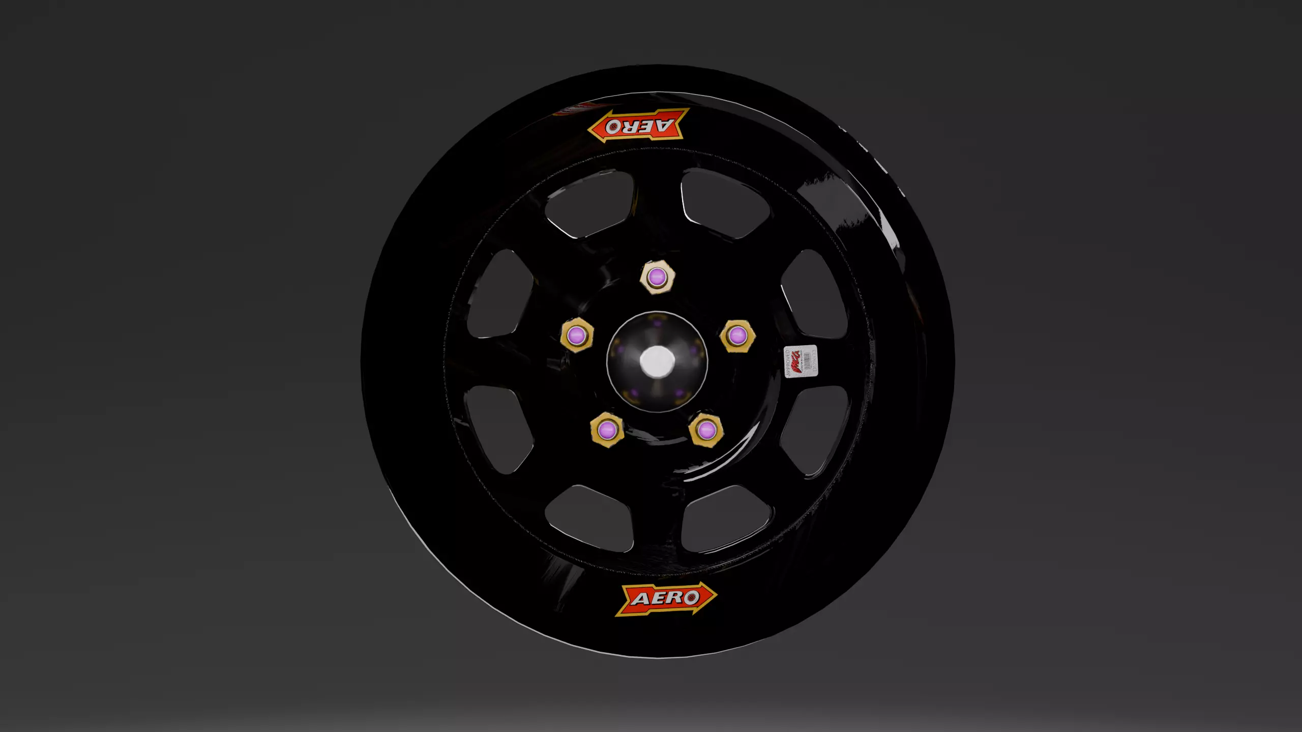 Aero Race Wheels Series 50 3D model_1