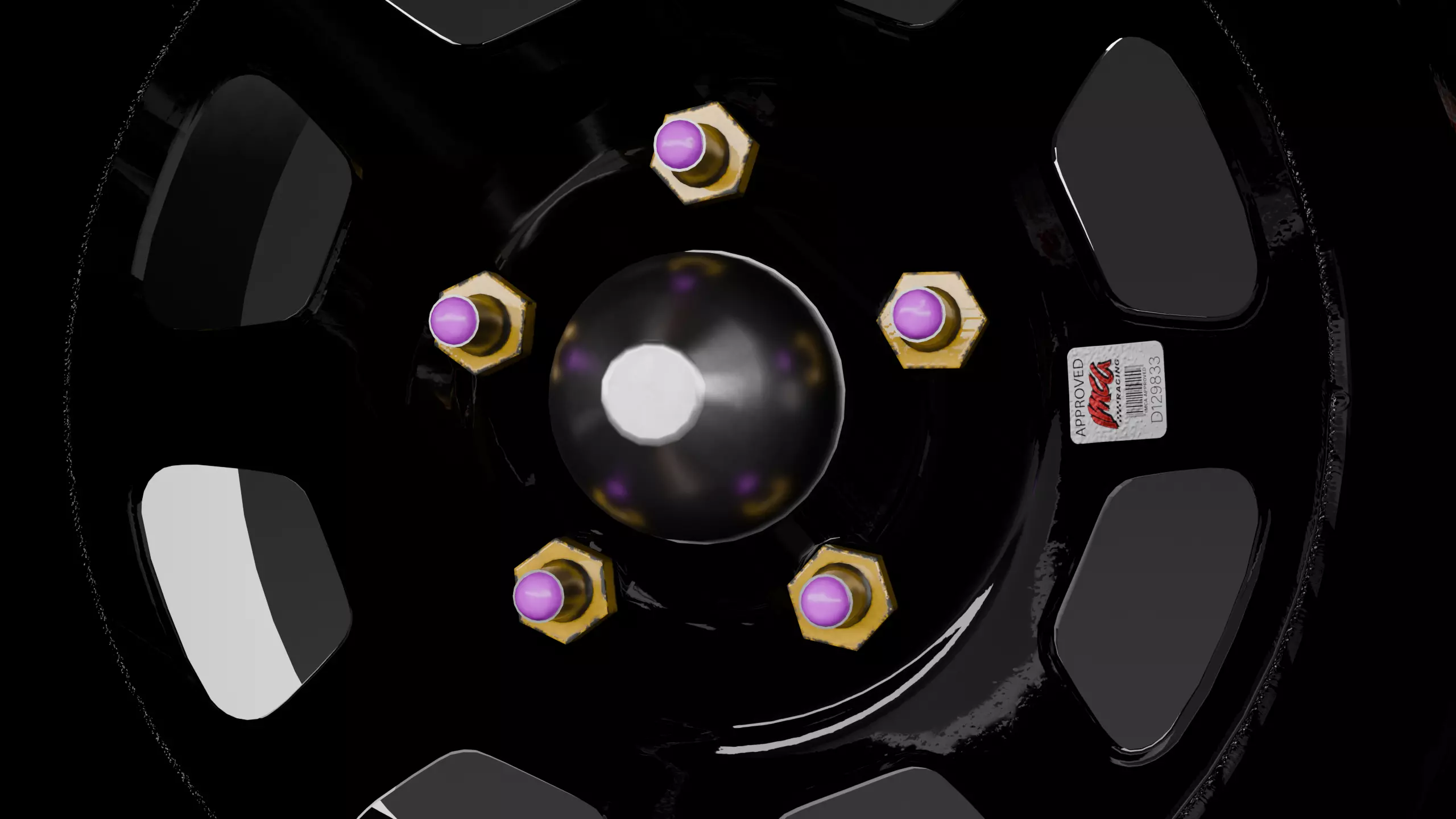 Aero Race Wheels Series 50 3D model_2