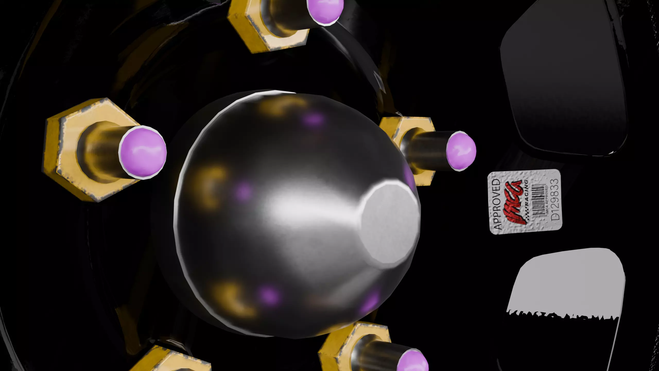 Aero Race Wheels Series 50 3D model_3