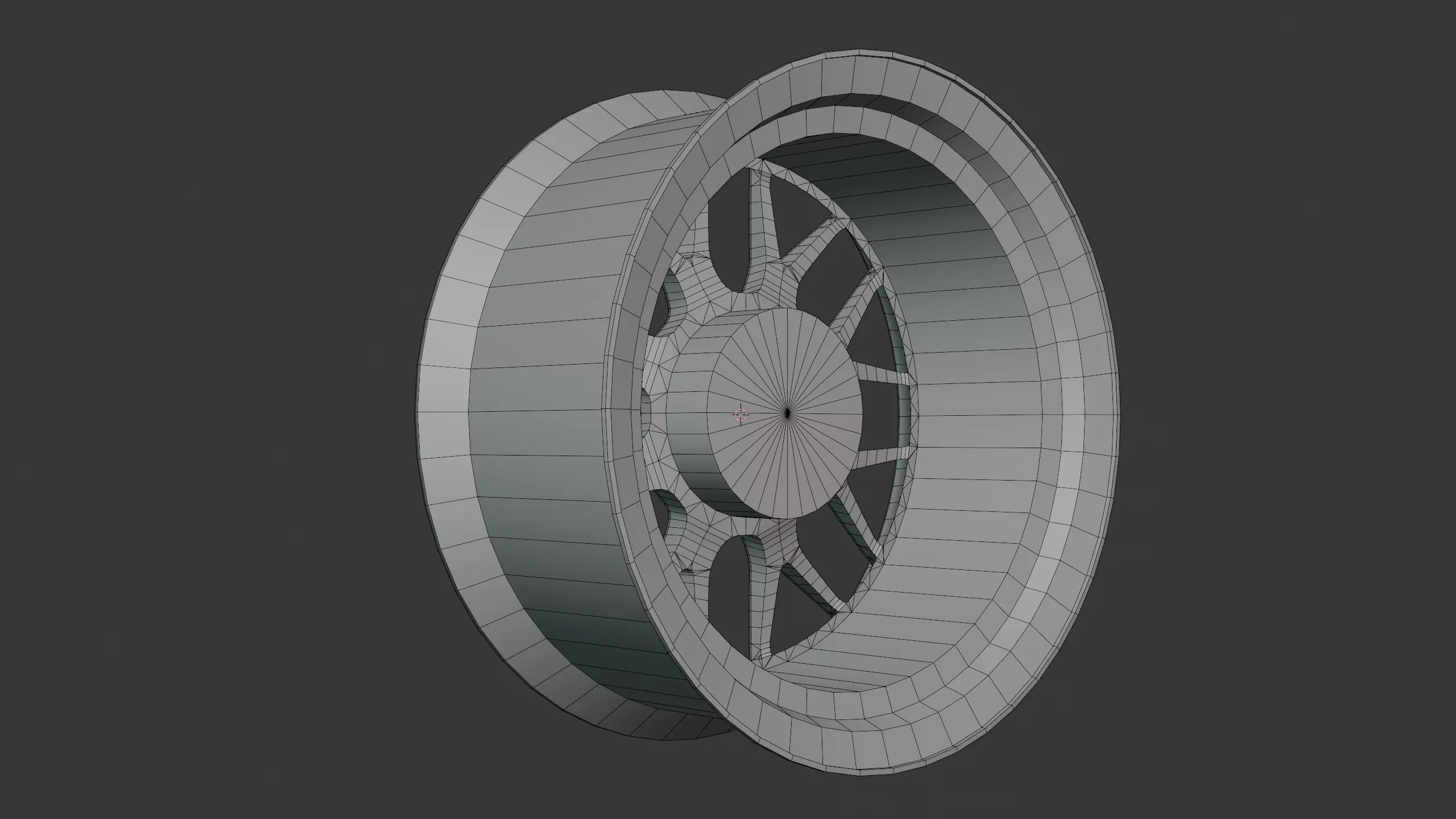 BBS RG-R Rim 3D model_9