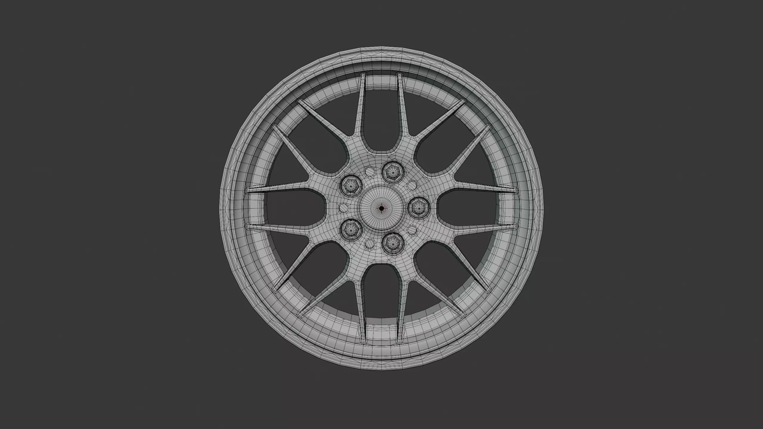 BBS RG-R Rim 3D model_7
