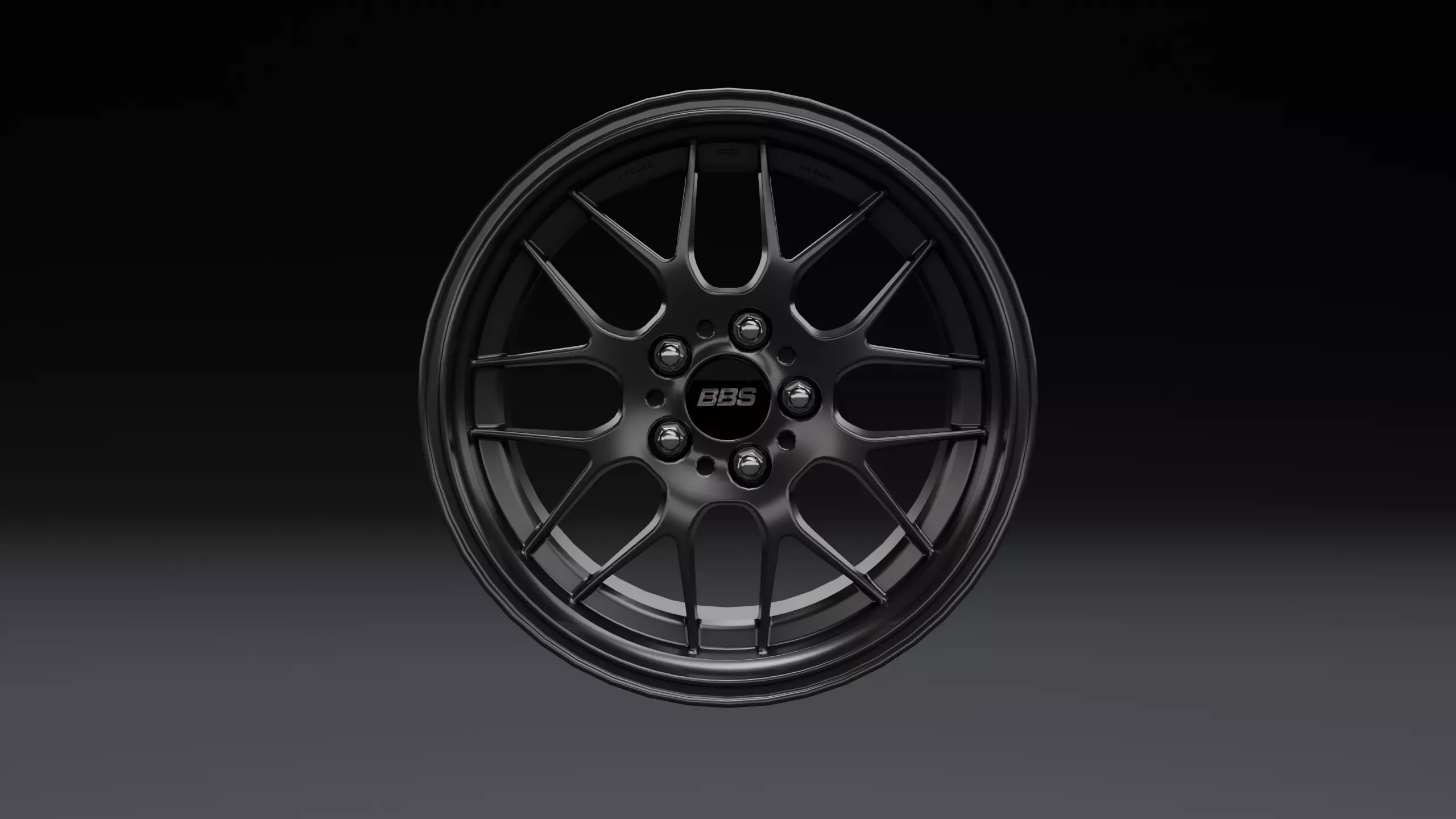 BBS RG-R Rim 3D model_1