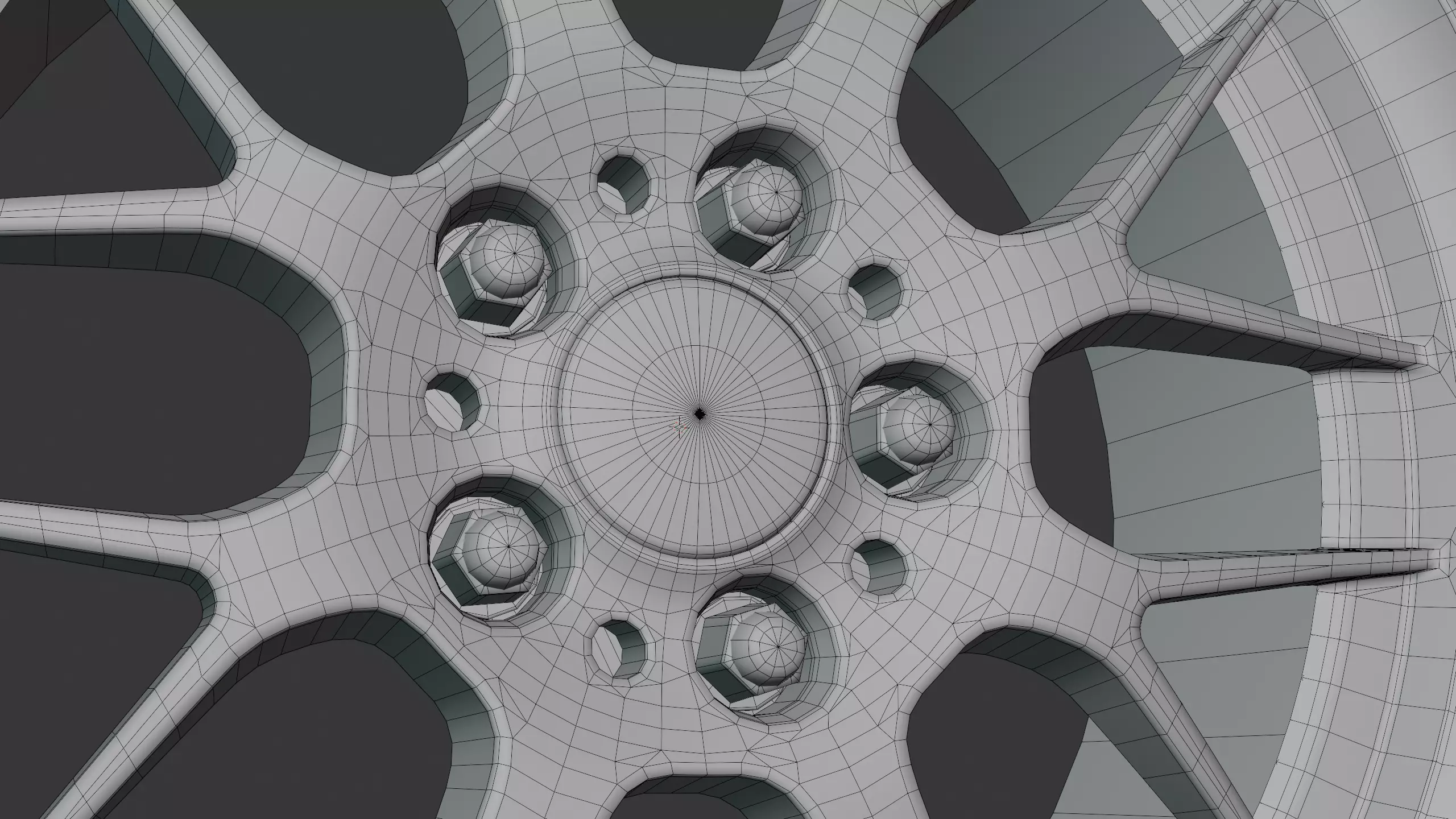 BBS RG-R Rim 3D model_8