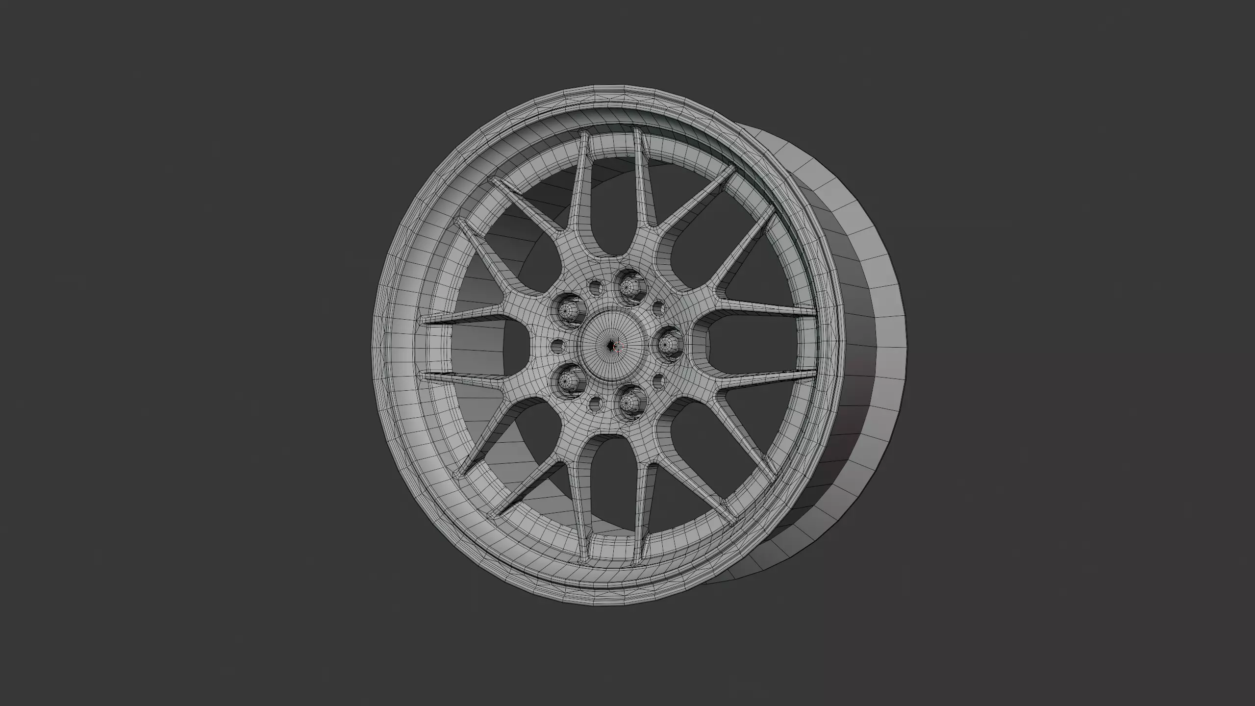 BBS RG-R Rim 3D model_5