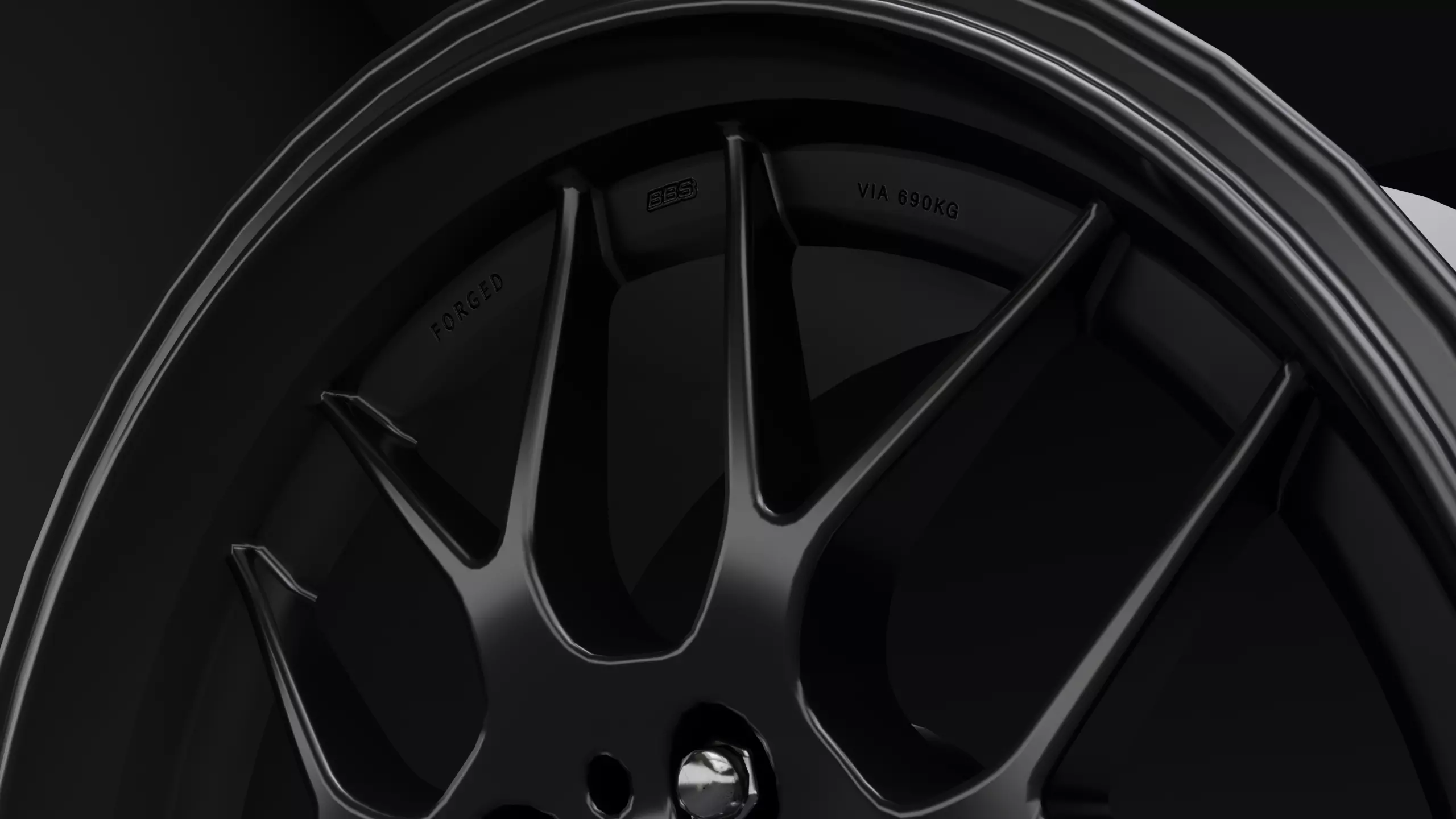 BBS RG-R Rim 3D model_2