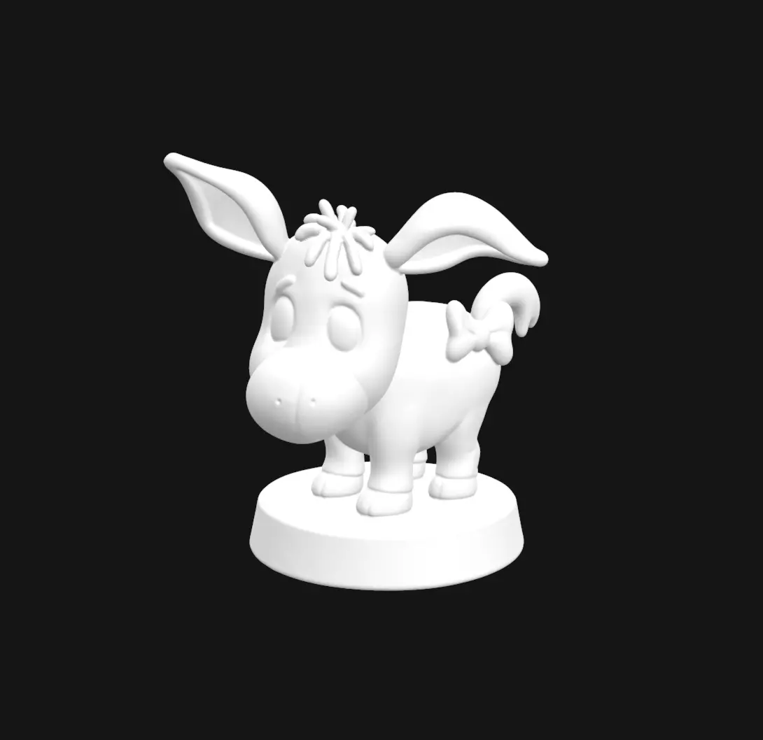 WINNIE THE POOH FRIENDS - 3D PRINTABLE FIGURES COLLECTION 3D print model_1