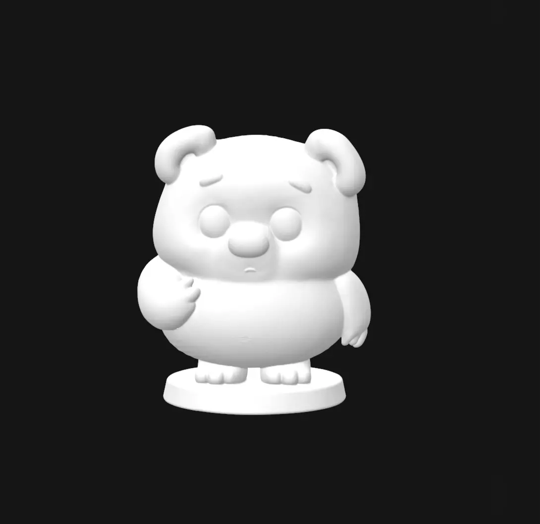 WINNIE THE POOH FRIENDS - 3D PRINTABLE FIGURES COLLECTION 3D print model_5