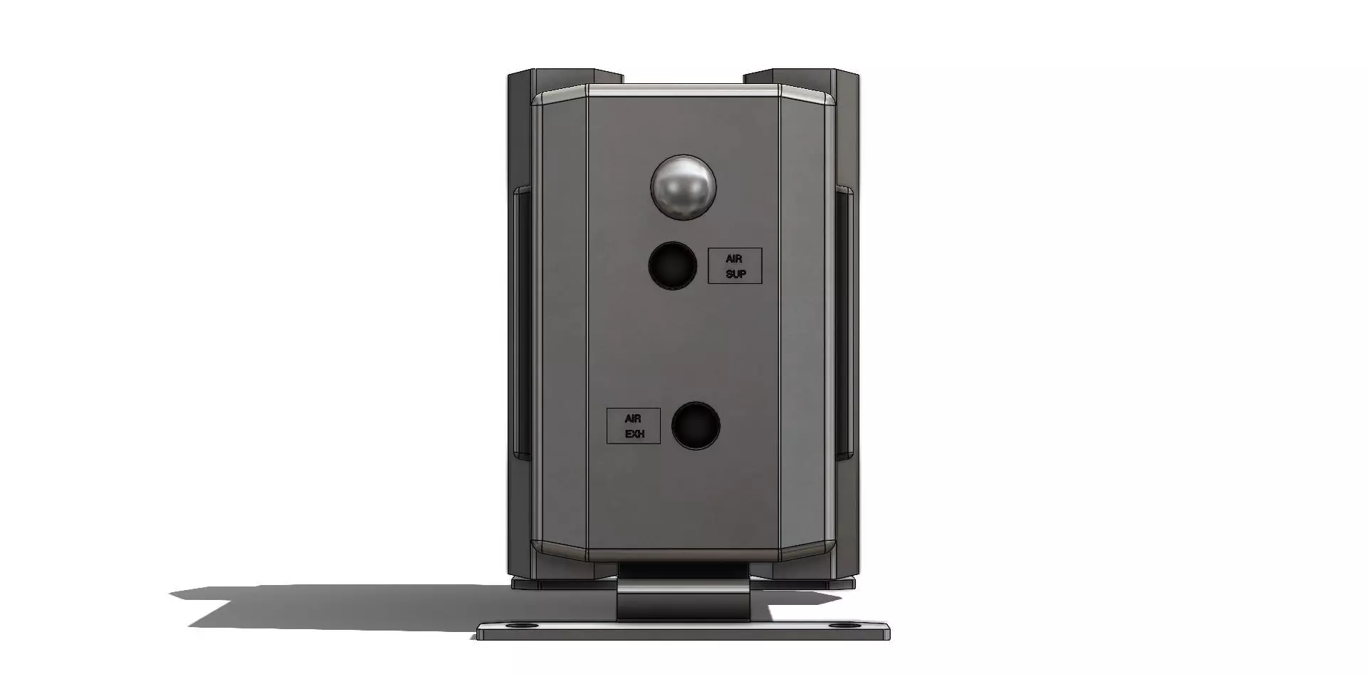 Bomba de Diafragma SMC PA5110 F04 N Diaphragm Pump 3D model_1