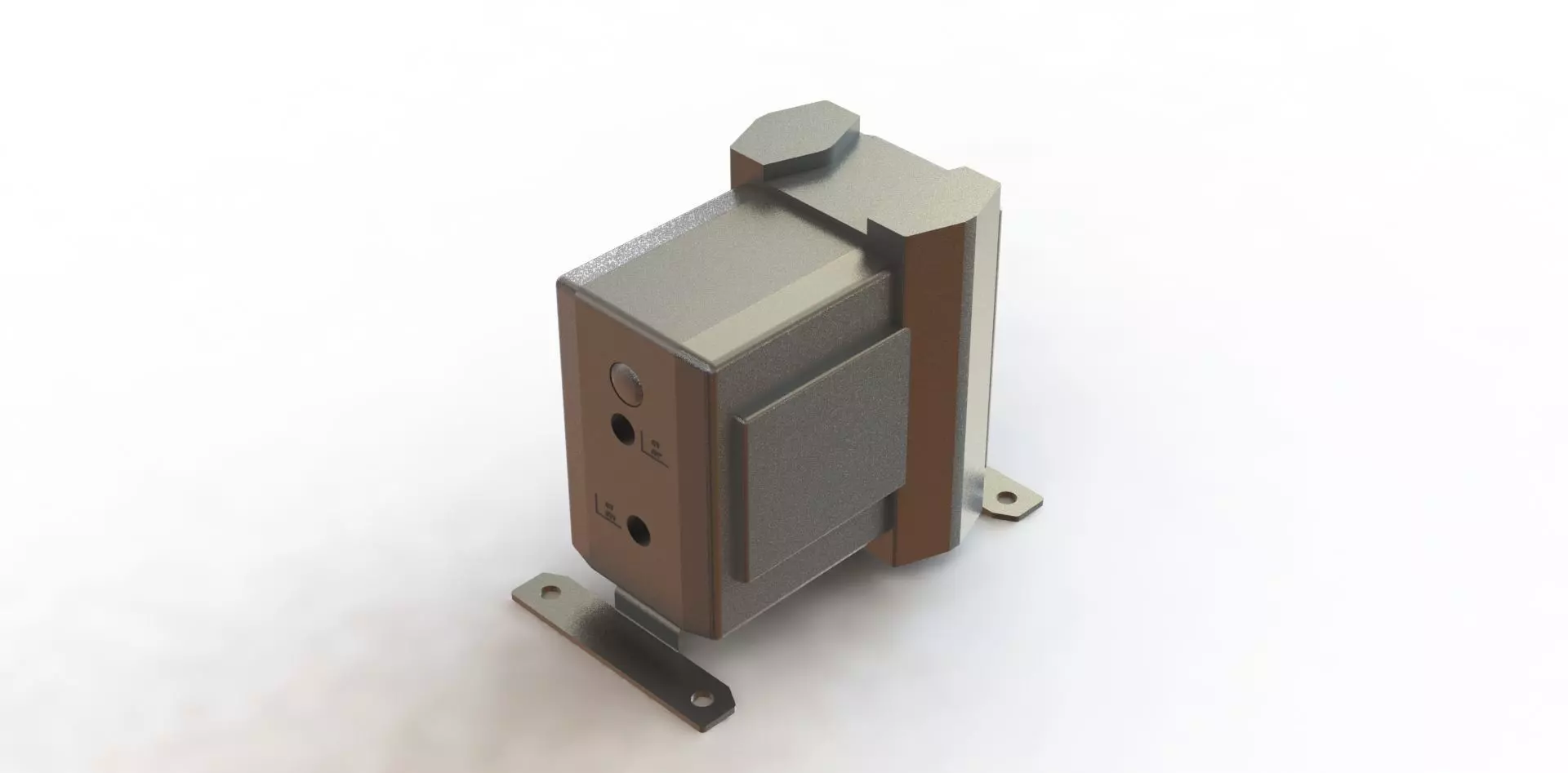 Bomba de Diafragma SMC PA5110 F04 N Diaphragm Pump 3D model_0