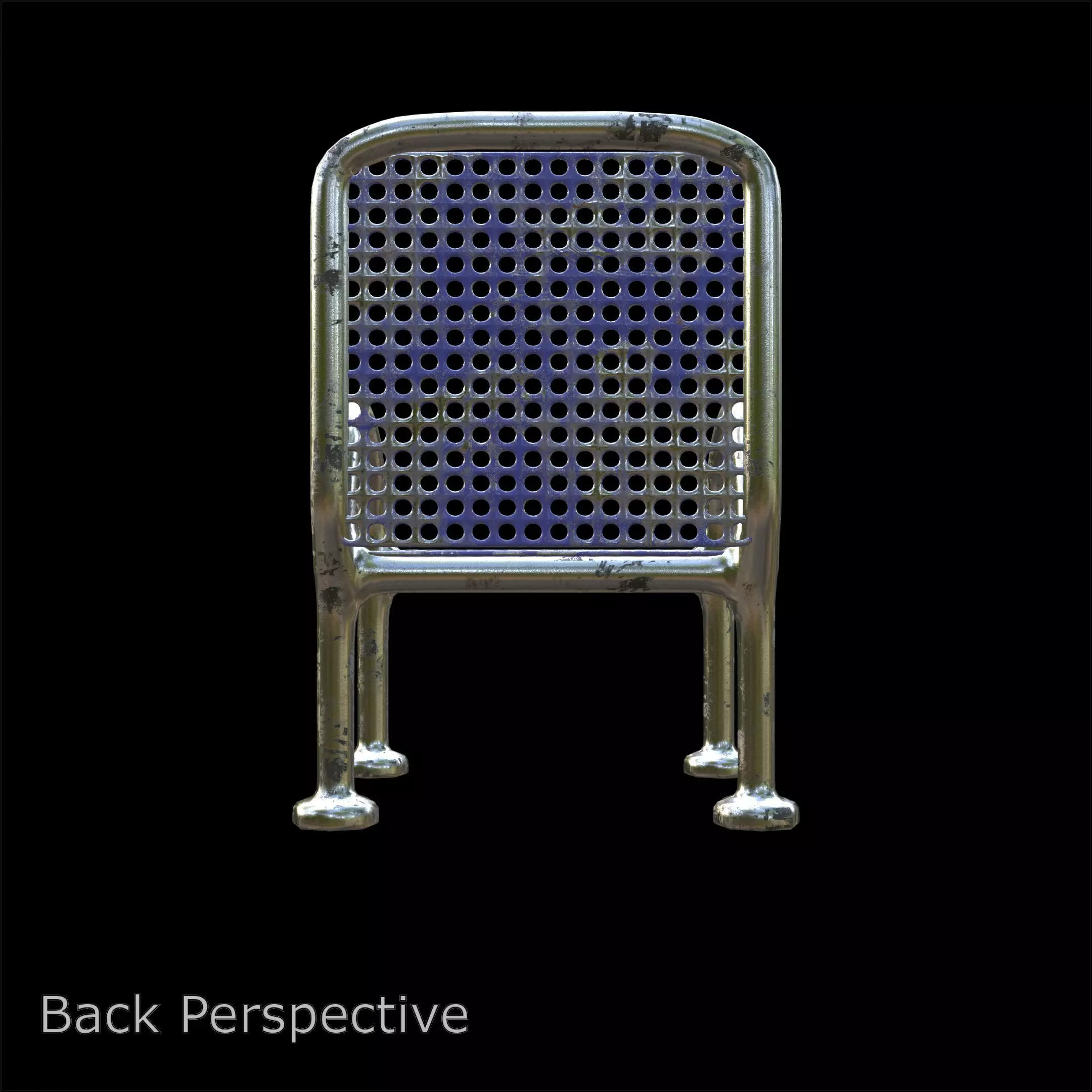 Chair Set Series 07 PBR 4K 3D model_3