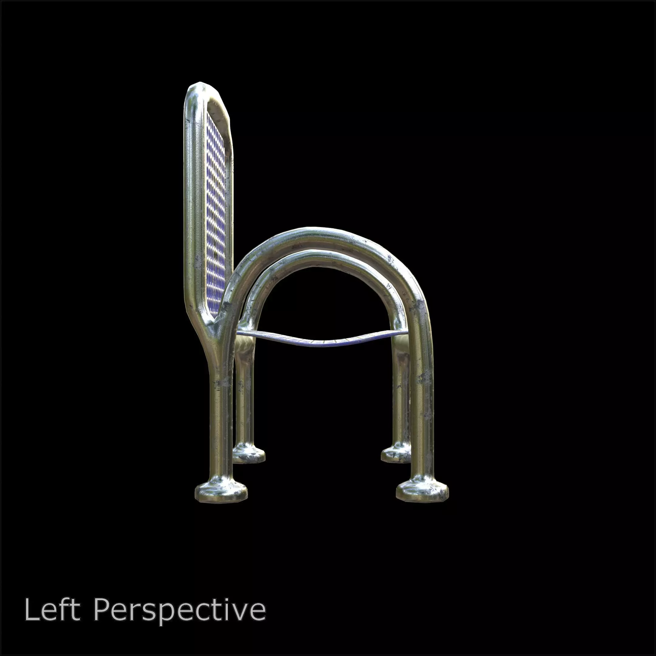 Chair Set Series 07 PBR 4K 3D model_5